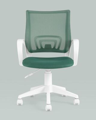 Офисное кресло TopChairs Кресло офисное TopChairs ST-BASIC-W зеленый крестовина пластик белый арт. УТ000035495