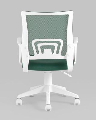 Офисное кресло TopChairs Кресло офисное TopChairs ST-BASIC-W зеленый крестовина пластик белый арт. УТ000035495