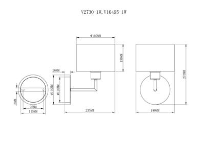 Бра Moderli Бра Moderli V10495-1W Room арт. УТ000035396