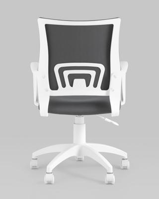 Офисное кресло Stool Group Кресло офисное Topchairs ST-BASIC-W серая ткань крестовина белый пластик арт. УТ000036061