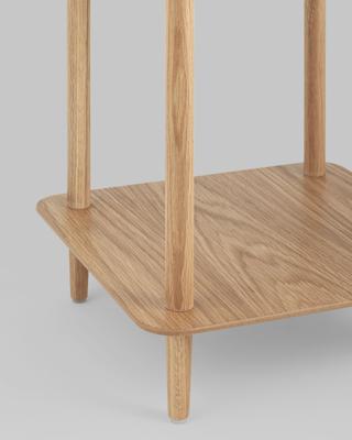 Стол журнальный Stool Group Журнальный столик Stiff 40*40 светлое дерево арт. УТ000036023