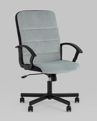 Кресло компьютерное TopChairs Компьютерное кресло TopChairs ST-TRACER серо-голубой арт. УТ000036640