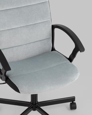 Кресло компьютерное TopChairs Компьютерное кресло TopChairs ST-TRACER серо-голубой арт. УТ000036640
