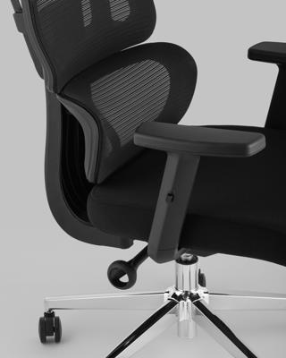 Кресло компьютерное TopChairs Кресло офисное TopChairs Techno черный арт. УТ000037110