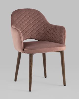 Комплект Stool Group Стул Венера диамант велюр пыльно-розовый 2 шт арт. УТ000038674