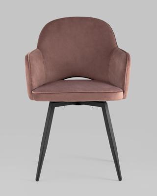 Стул Stool Group Стул Венера вращающийся велюр пыльно-розовый арт. УТ000037253