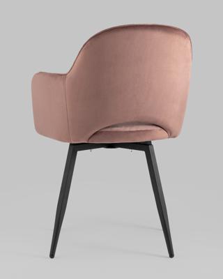 Стул Stool Group Стул Венера вращающийся велюр пыльно-розовый арт. УТ000037253