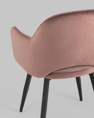 Стул Stool Group Стул Венера вращающийся велюр пыльно-розовый арт. УТ000037253