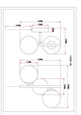 Бра Moderli Бра Moderli V10787-2W Renny арт. УТ000037876
