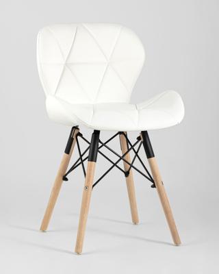 Комплект Stool Group Стул Бон экокожа белый 4 шт. арт. УТ000035731