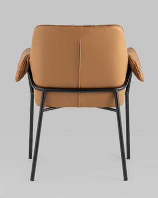 Комплект Stool Group Кресло Бесс экокожа коричневый 2 шт. арт. УТ000037183