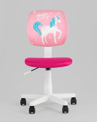 Кресло компьютерное Stool Group Кресло компьютерное детское ЛОЛО Unicorn, пластик белый арт. УТ000039088
