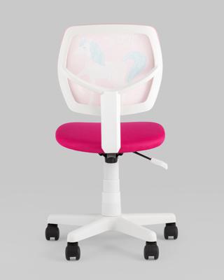 Кресло компьютерное Stool Group Кресло компьютерное детское ЛОЛО Unicorn, пластик белый арт. УТ000039088