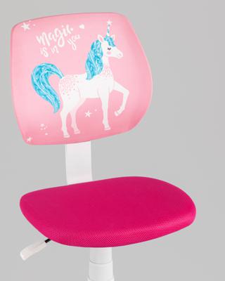 Кресло компьютерное Stool Group Кресло компьютерное детское ЛОЛО Unicorn, пластик белый арт. УТ000039088