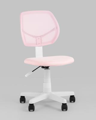 Кресло компьютерное Stool Group Кресло компьютерное детское ЛОЛО розовый пластик белый арт. УТ000039089