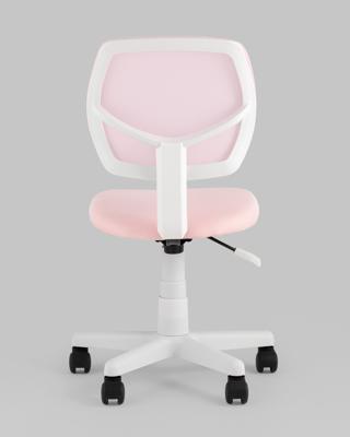 Кресло компьютерное Stool Group Кресло компьютерное детское ЛОЛО розовый пластик белый арт. УТ000039089