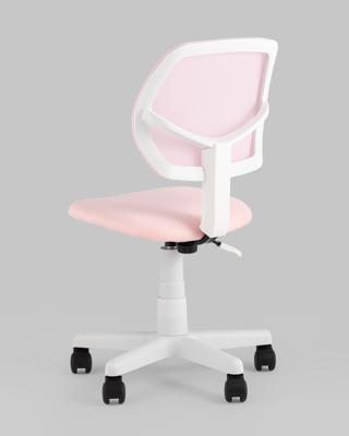 Кресло компьютерное Stool Group Кресло компьютерное детское ЛОЛО розовый пластик белый арт. УТ000039089