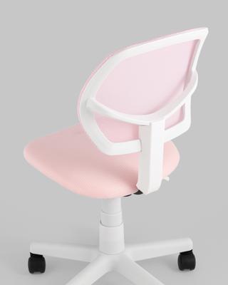 Кресло компьютерное Stool Group Кресло компьютерное детское ЛОЛО розовый пластик белый арт. УТ000039089
