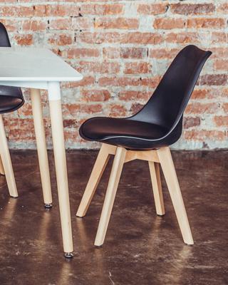 Комплект Stool Group Стул FRANKFURT черный 4 шт. арт. УТ000036610