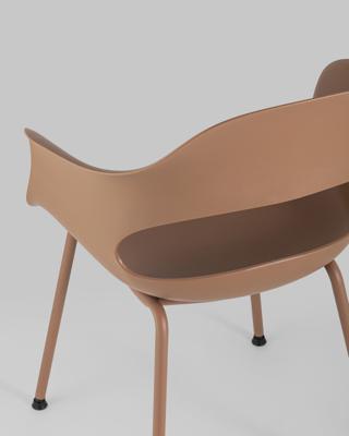 Комплект Stool Group Стул Lady пластик коричневый 4 шт. арт. УТ000037271