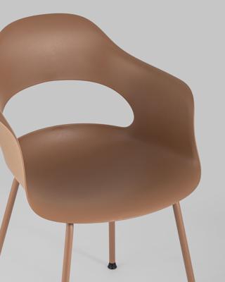 Комплект Stool Group Стул Lady пластик коричневый 4 шт. арт. УТ000037271
