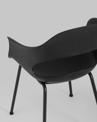 Комплект Stool Group Стул Lady пластик черный 4 шт. арт. УТ000037275