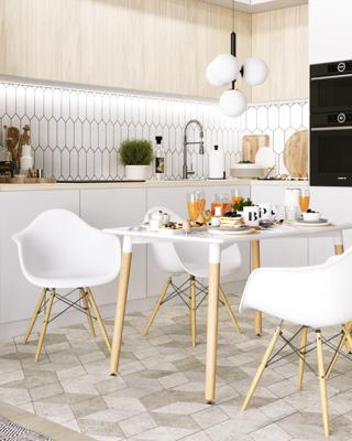 Стол Stool Group Стол обеденный OSLO 120*80 см белый арт. УТ000039321