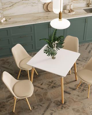 Стол Stool Group Стол Oslo Square  80х80 см белый арт. УТ000039065