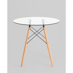 Стол Stool Group Стол Eames DSW NEW D80 стеклянный арт. УТ000039068