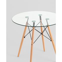 Стол Stool Group Стол Eames DSW NEW D80 стеклянный арт. УТ000039068