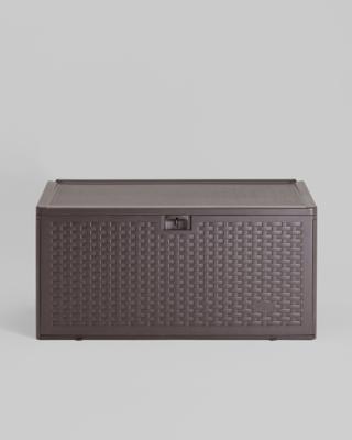 Шкаф Stool Group Стол-сундук Кейт пластик 110*55 см 276 л коричневый арт. УТ000039339