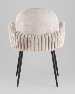 Стул Stool Group Стул обеденный Wave Stripes букле серый арт. УТ000040342