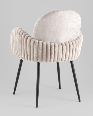Стул Stool Group Стул обеденный Wave Stripes букле серый арт. УТ000040342