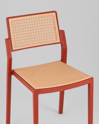 Стул Stool Group Стул пластиковый Milto красный арт. УТ000039189