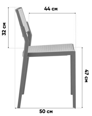 Стул Stool Group Стул пластиковый Milto красный арт. УТ000039189