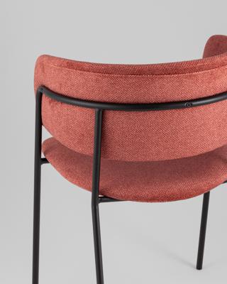 Кресло Stool Group Кресло Нэлли New буклированный велюр терракотовый арт. УТ000039979