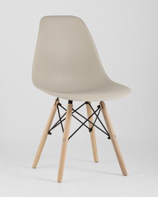 Стул Stool Group Стул Eames Style DSW бежевый (разборный каркас) арт. УТ000037157