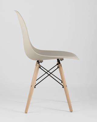 Стул Stool Group Стул Eames Style DSW бежевый (разборный каркас) арт. УТ000037157