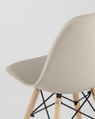 Стул Stool Group Стул Eames Style DSW бежевый (разборный каркас) арт. УТ000037157
