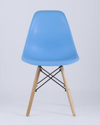 Стул Stool Group Стул Eames Style DSW голубой (разборный каркас) арт. УТ000037589