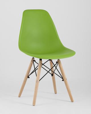 Стул Stool Group Стул Eames Style DSW зеленый (разборный каркас) арт. УТ000037591