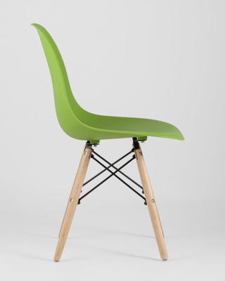 Стул Stool Group Стул Eames Style DSW зеленый (разборный каркас) арт. УТ000037591