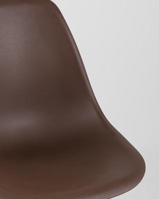 Стул Stool Group Стул Eames Style DSW коричневый (разборный каркас) арт. УТ000037592