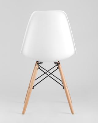 Комплект Stool Group Стул Eames Style DSW белый x4 (разборный каркас) арт. УТ000036422