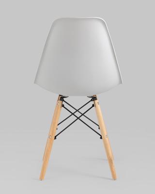 Комплект Stool Group Стул Eames Style DSW светло-серый x4 (разборный каркас) арт. УТ000037608