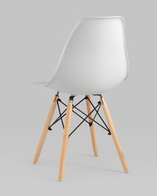 Комплект Stool Group Стул Eames Style DSW светло-серый x4 (разборный каркас) арт. УТ000037608