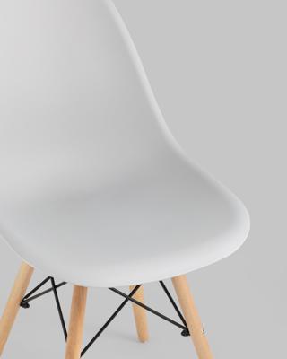 Комплект Stool Group Стул Eames Style DSW светло-серый x4 (разборный каркас) арт. УТ000037608