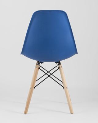 Стул Stool Group Стул Eames Style DSW синий (разборный каркас) арт. УТ000037596