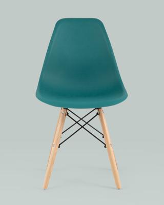 Комплект Stool Group Стул Eames Style DSW темно-бирюзовый x4 (разборный каркас) арт. УТ000037611