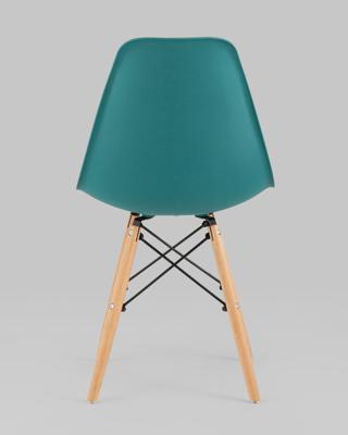 Комплект Stool Group Стул Eames Style DSW темно-бирюзовый x4 (разборный каркас) арт. УТ000037611